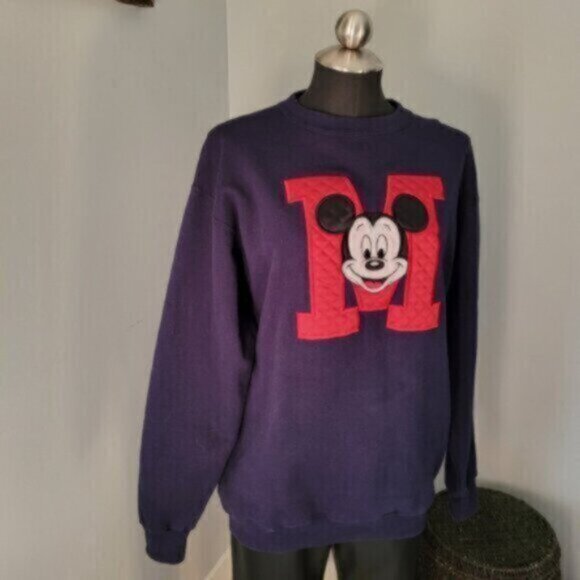 VINTAGE 90s Mickey Mouse  Disney Originals Sweatshirt - Picture 6 of 13